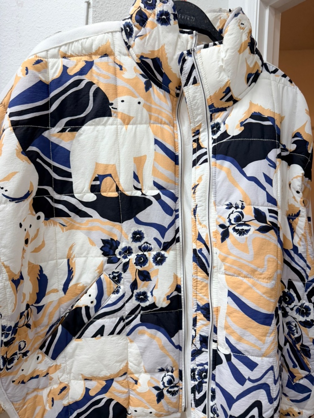 FREE MOVEMENT- POLO BEAR PUFFY JACKET - Picture 5 of 8